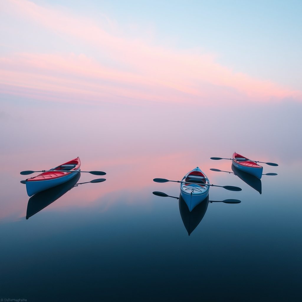 Sunrise paddle